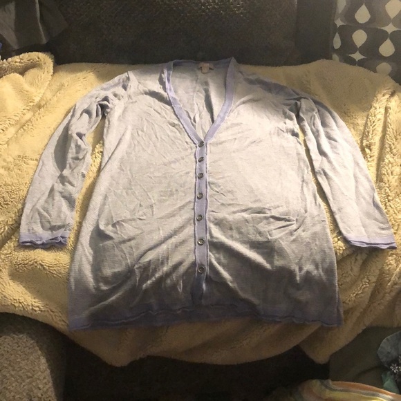 J. Jill Sweaters - J.Jill Striped Cardigan, size XS